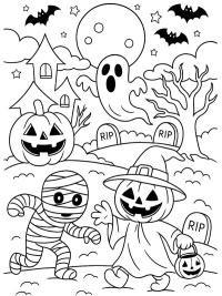 Uhyggelig halloween