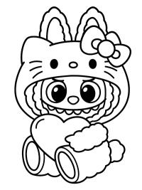 Labubu Hello Kitty