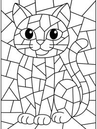 Kattemosaik