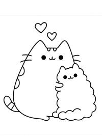 Pusheen og Stormy
