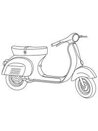 Vespa scooter