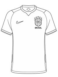 Brasiliens Fodboldtrøje