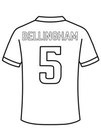 Jude Bellingham fodboldtrøje