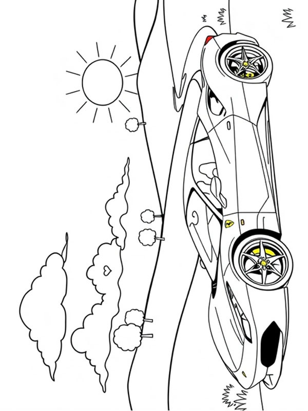 Ferrari 488 Tegninger