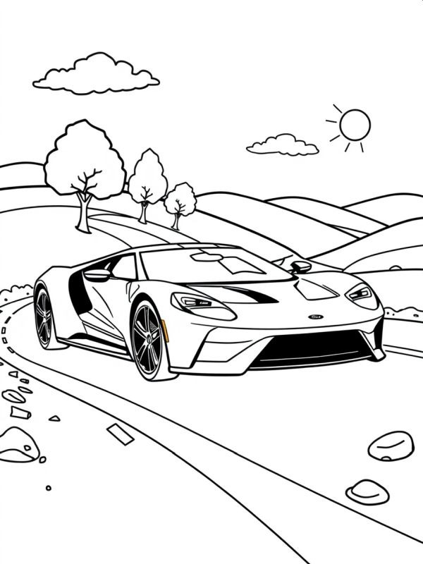 Ford GT Tegninger