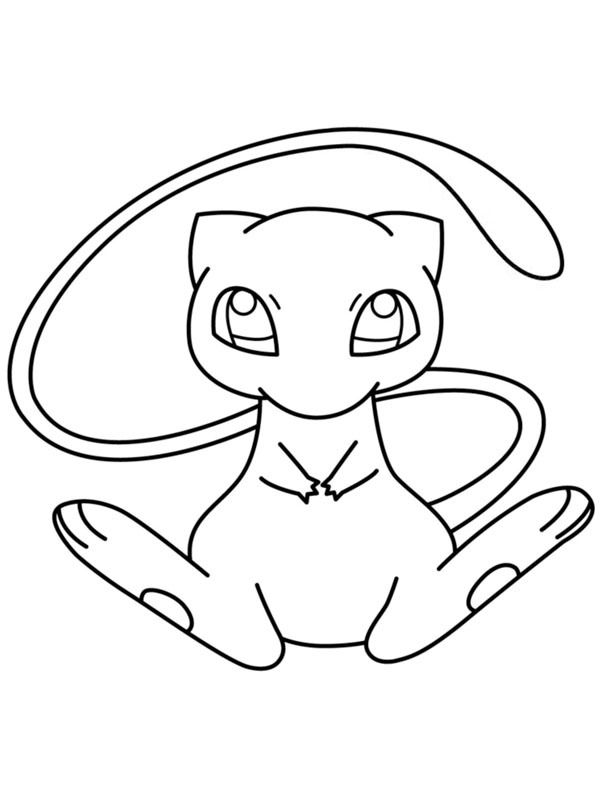 Mew (Pokémon) Tegninger