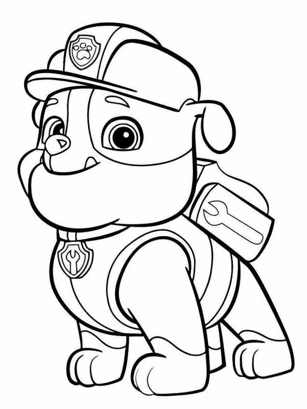 Rubble PAW Patrol Tegninger